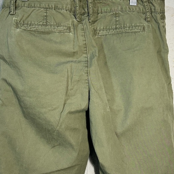 #056 Sz 8 Calvin Klein Jeans Green Chinos Durable Cotton - Picture 2 of 7